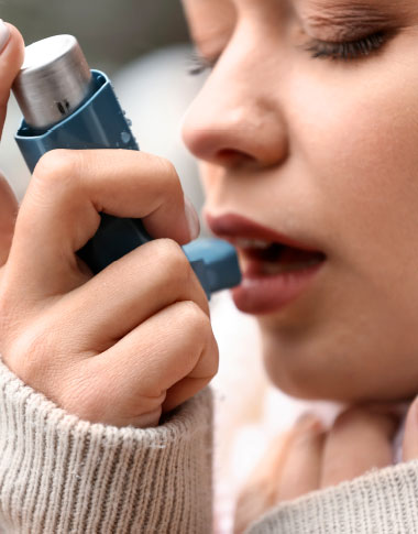 Inhalateur contre l'asthme