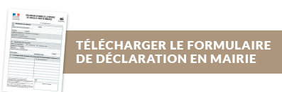 Téléchargerment formulaire déclaration en mairie